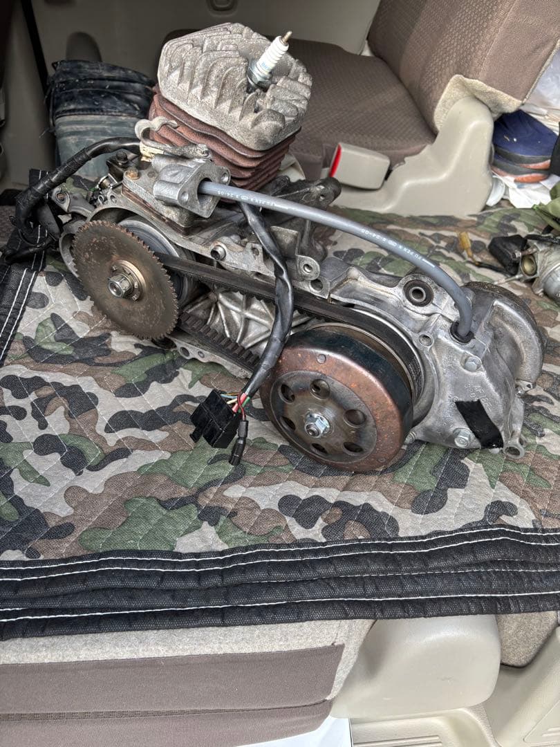 スーパーディオ　AF27・AF28クランクベアリング交換済みオーバホールエンジン