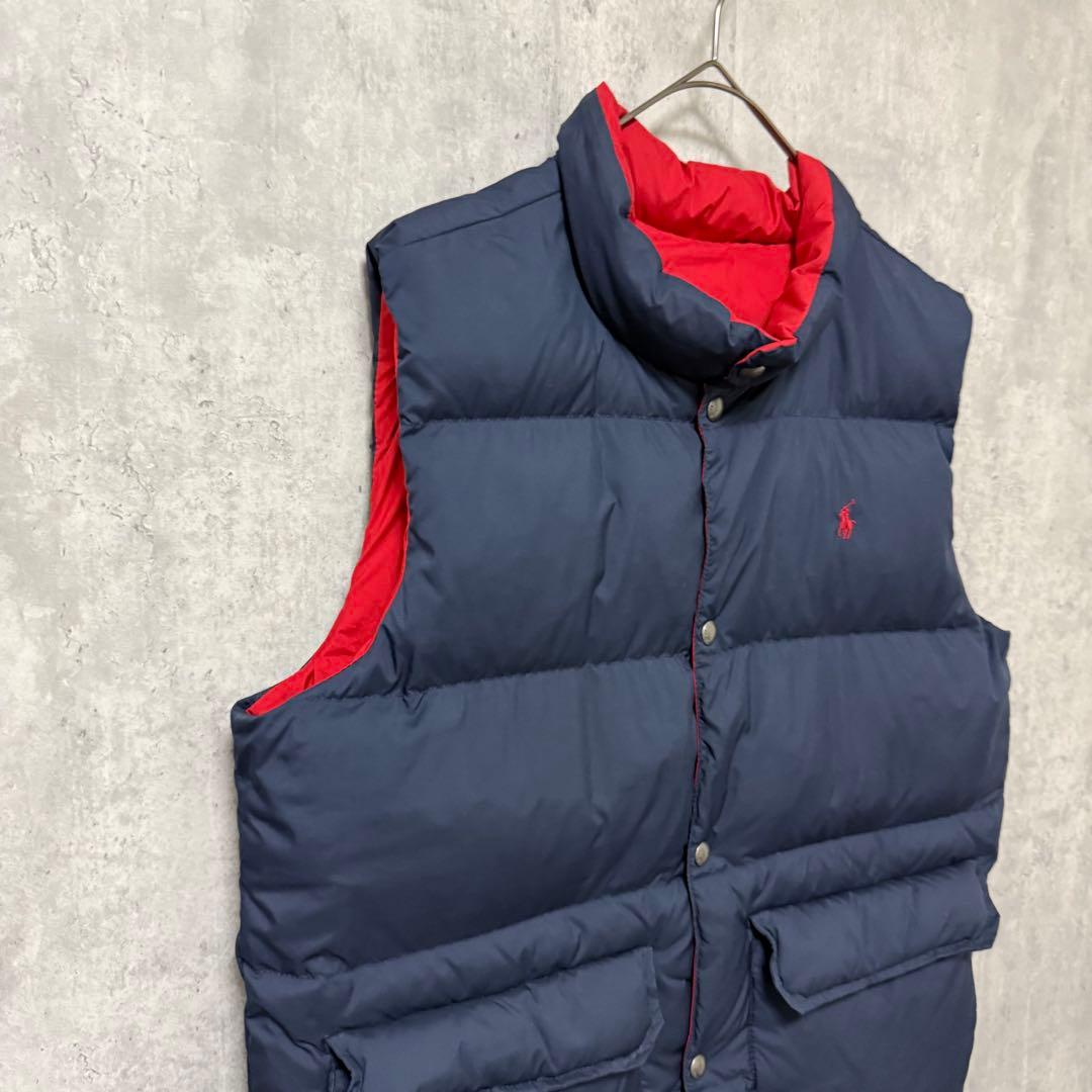 Ralph Lauren ラルフローレン　リバーシブルダウンベスト