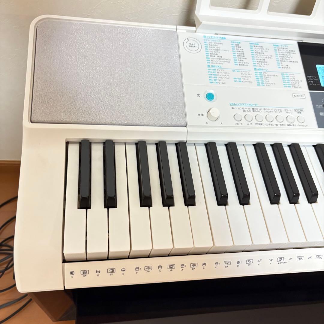 【美品】カシオ CASIO 光ナビゲーション キーボード LK-516 20年製