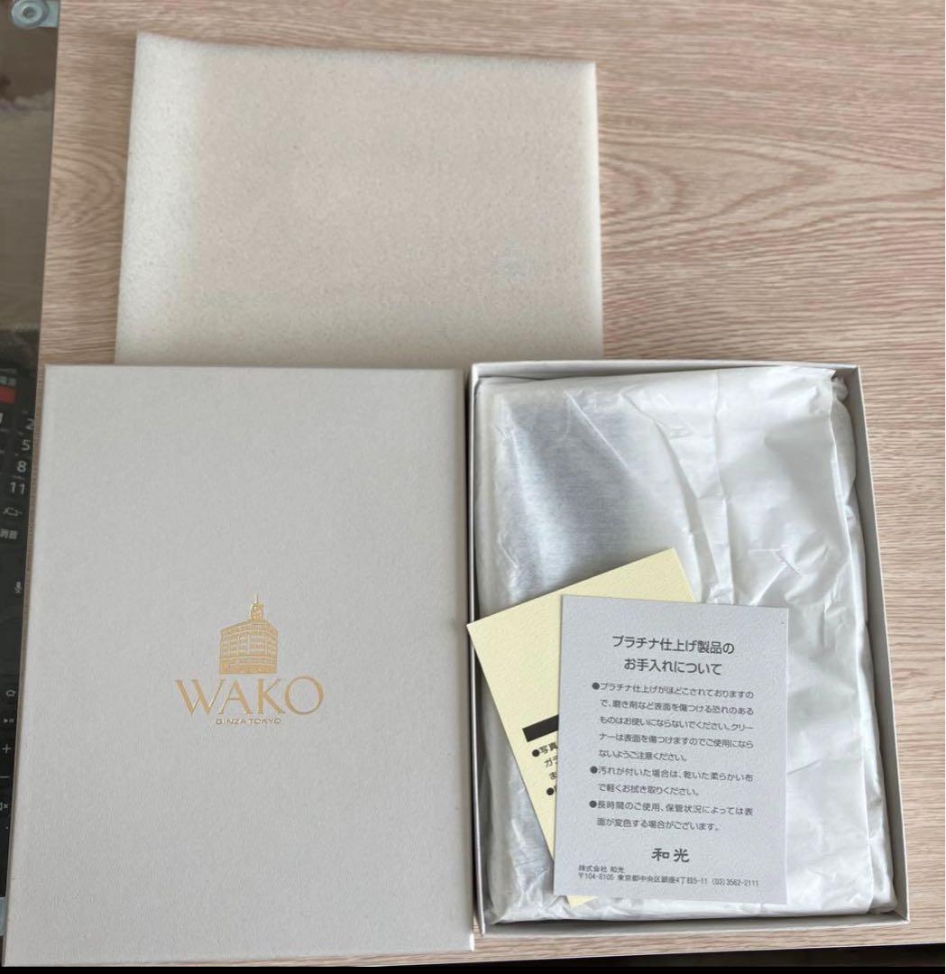 銀座WAKO『プラチナフォトフレーム／スパイラル（大）2Lサイズ』