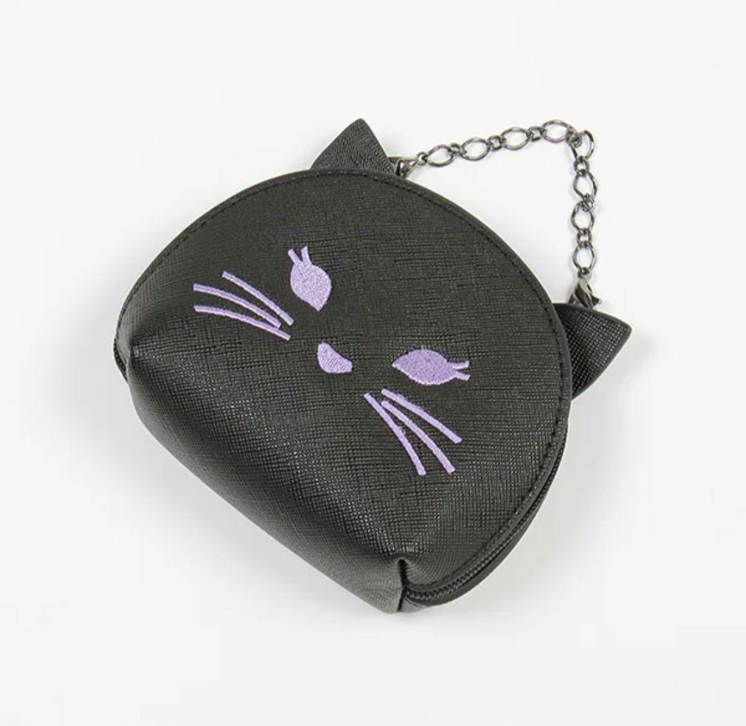 新品・105〜115 アナスイミニネコポーチ付きカットワンピース