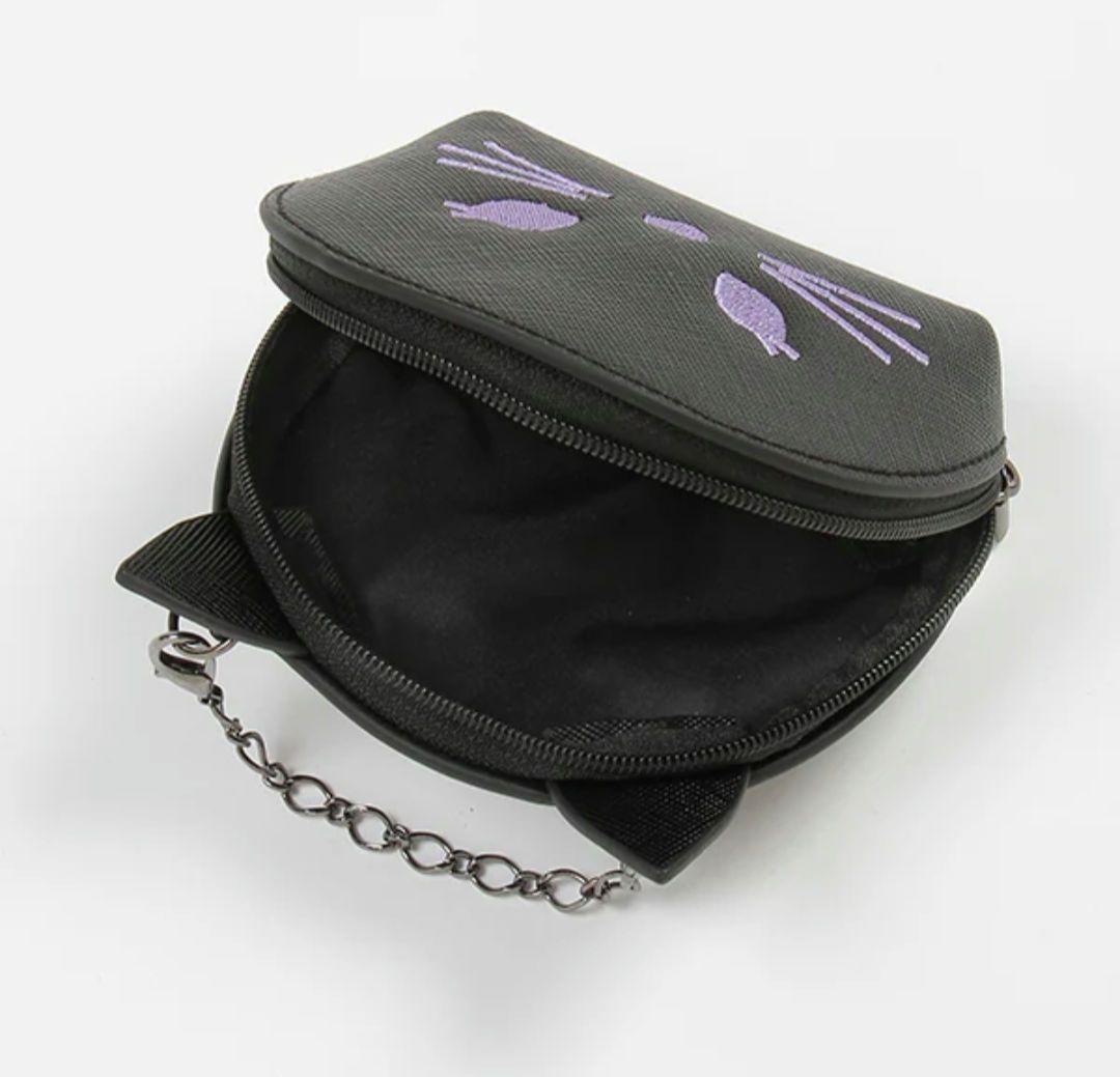 新品・105〜115 アナスイミニネコポーチ付きカットワンピース