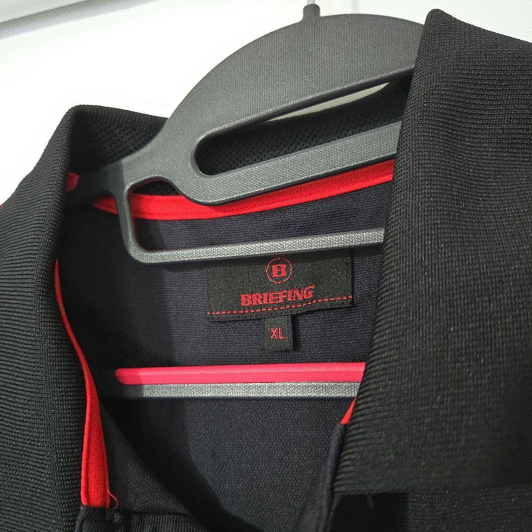 c*5様 ブリーフィング　BRIEFING 　ポロシャツ　XL ブラック