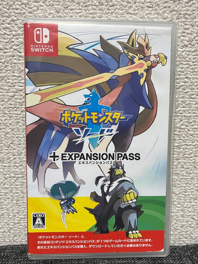 【スイッチ　ゲーム】ポケットモンスター ソード + EXPANSION PASS