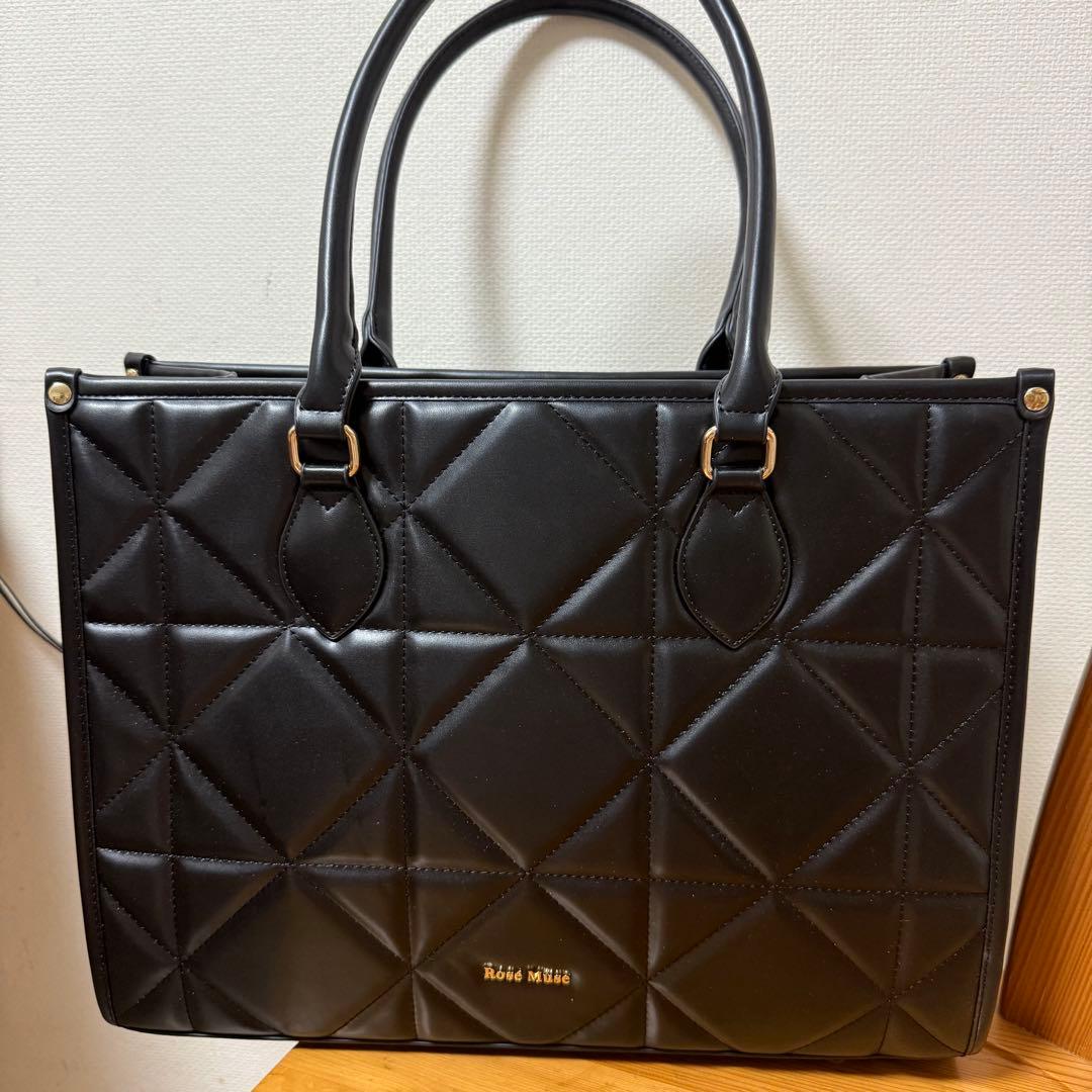 ロゼミューズ Rose Muse ロゼミュ キルティングトートLサイズ