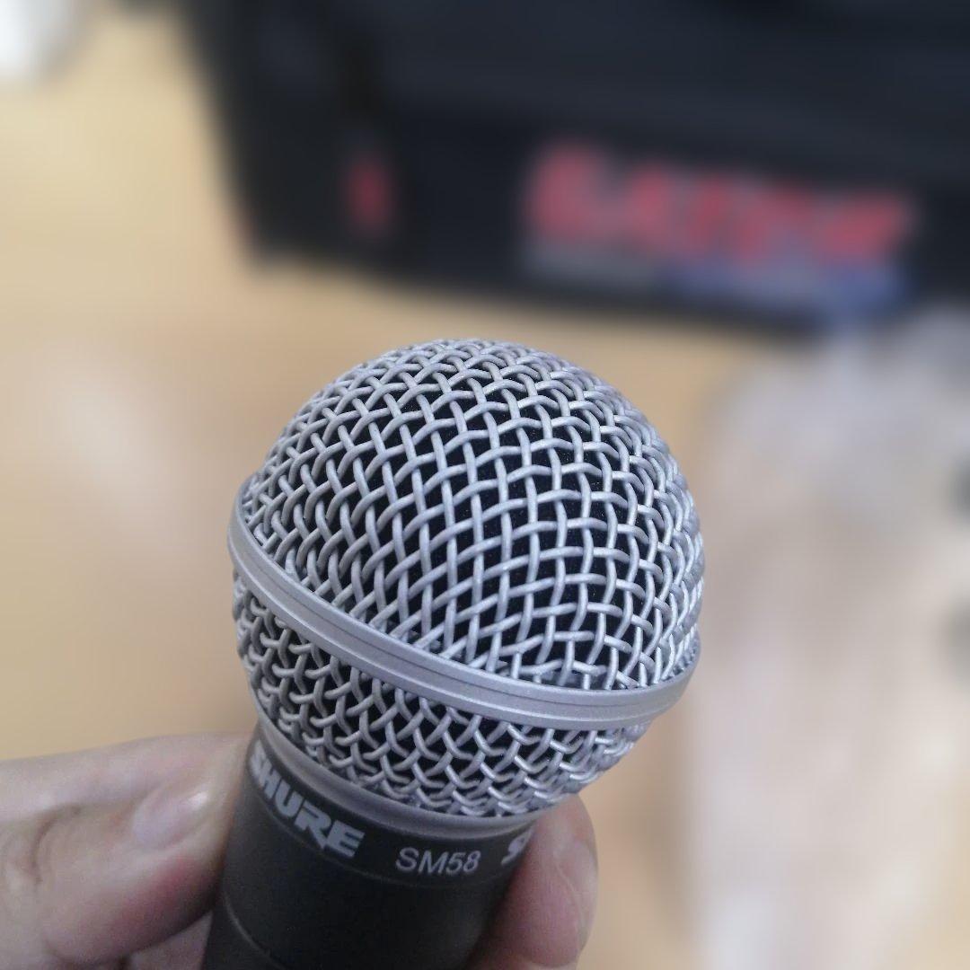 SHURE シュアー SM58 BG 1.1 ダイナミックマイク 2個セット 固