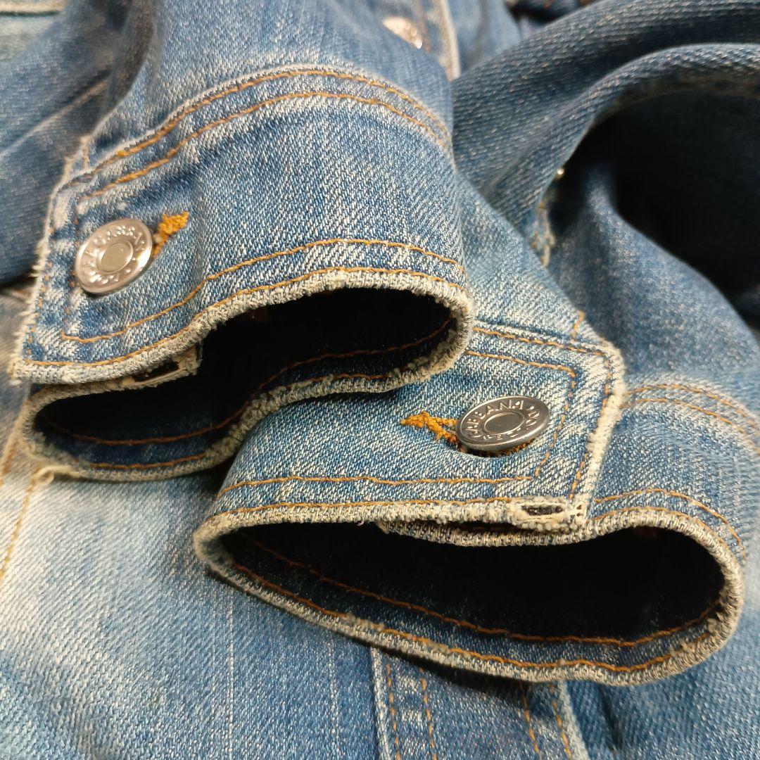 DOLCE&GABBANA デニムジャケット 38 ラインストーン アーカイブ