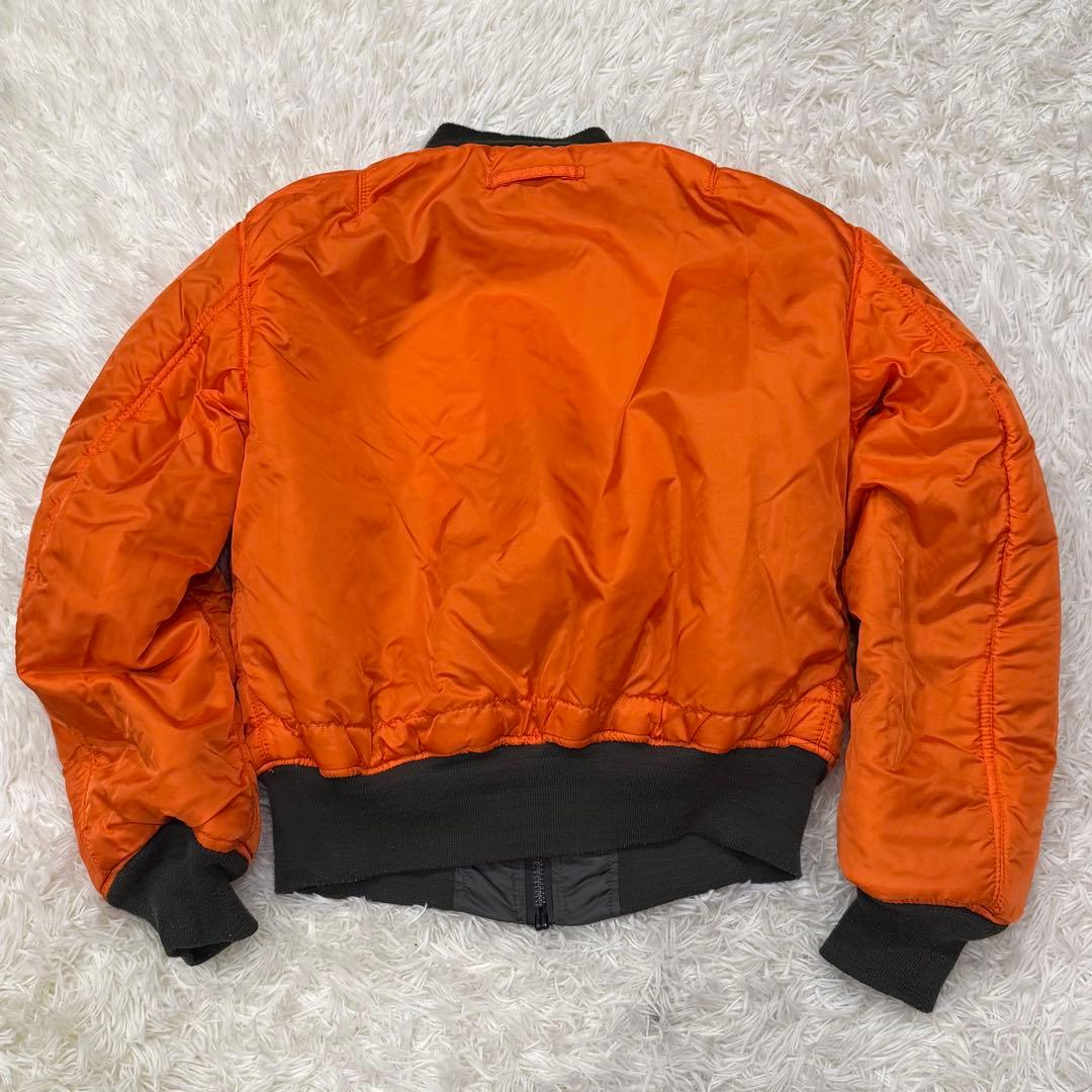 819　アルファインダストリーズ MA-1フライトジャケット　USA製　L