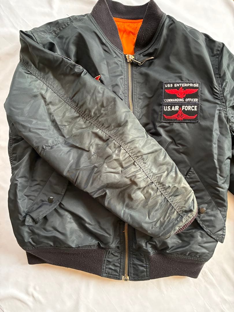 MA-1フライトジャケット　黒