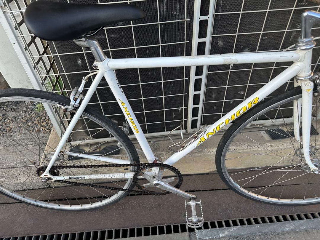 ANCHOR ロードバイクフレーム ホワイト