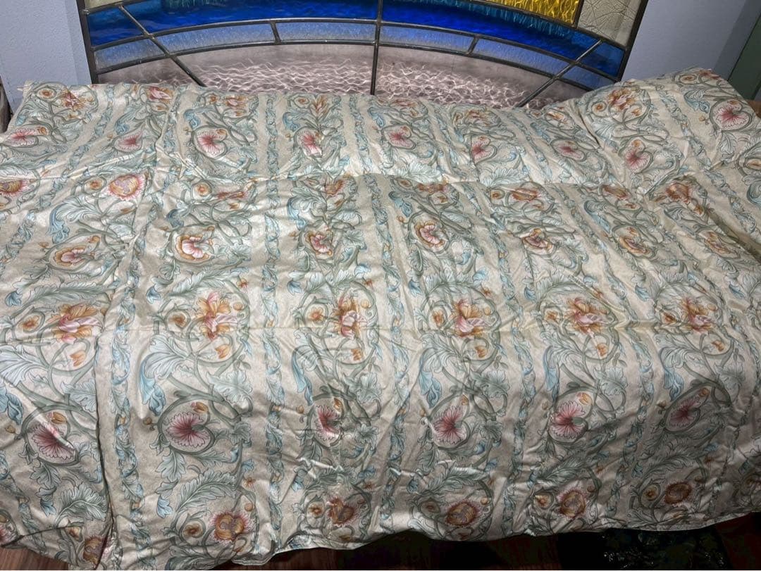 く*ち様 未使用 羽毛布団 ホワイトダウン ロマンス小杉 ダウン90% 寝具