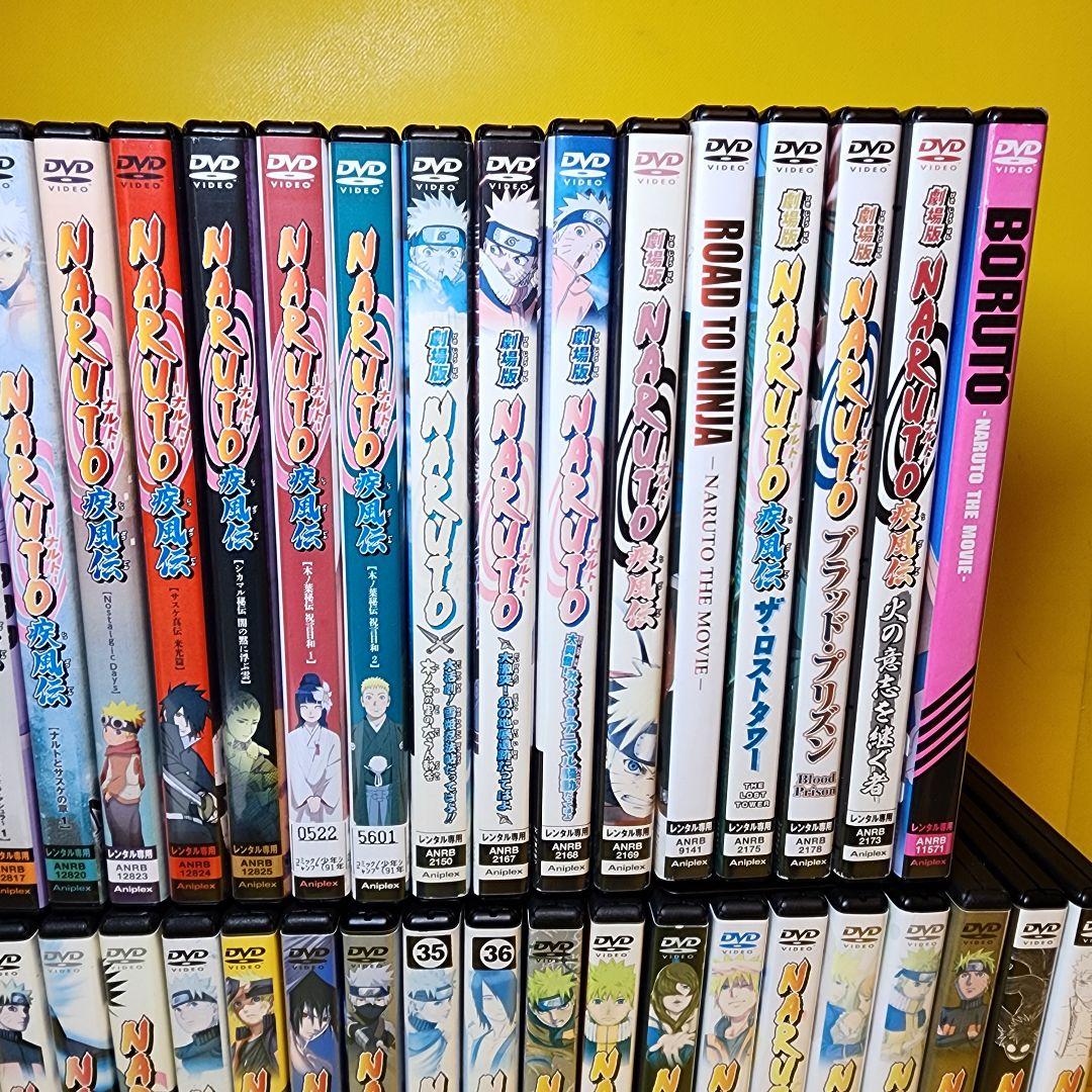 新品ケース交換済　NARUTO ナルト 181巻 + 劇場版9巻 全190巻