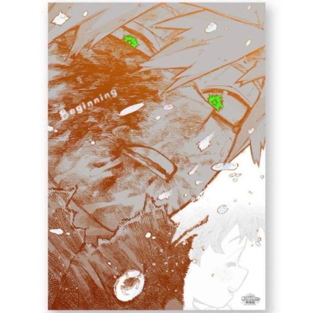 ヒロアカ 原画展 A2アートポスター2枚セット The Beginning