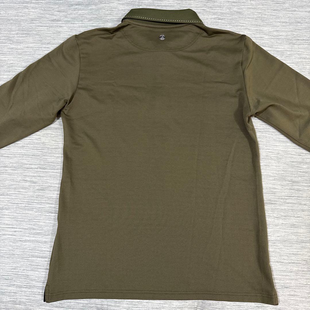 美品　BRIEFING ブリーフィング　長袖ポロシャツ