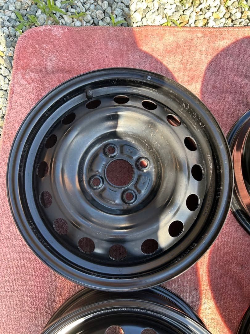 15インチ スチールホイール 4本セット