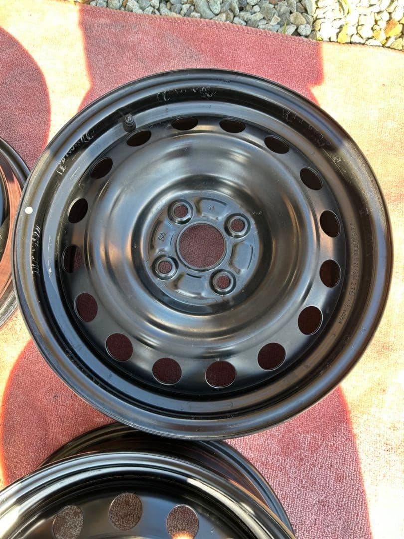 15インチ スチールホイール 4本セット