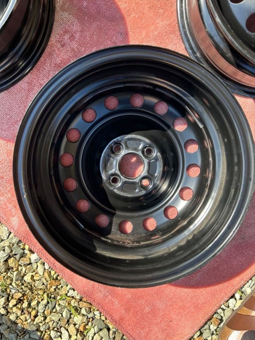 15インチ スチールホイール 4本セット