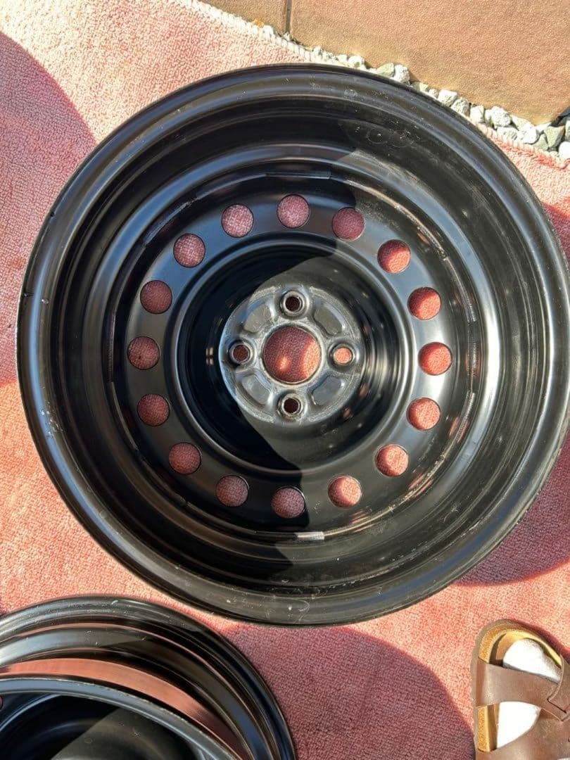 15インチ スチールホイール 4本セット