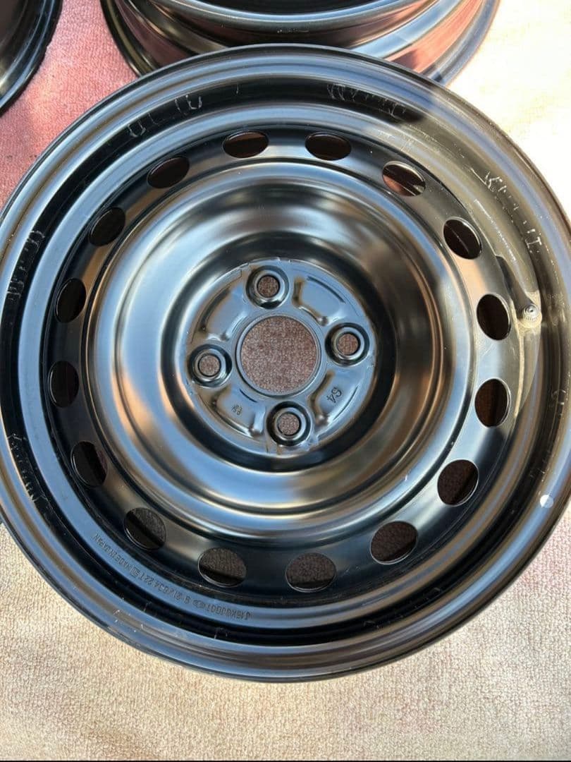 15インチ スチールホイール 4本セット