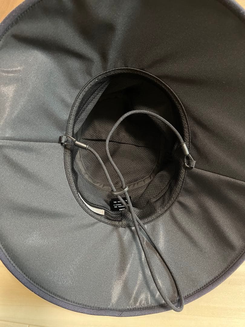 サンバリア100 ウインドハット　ネイビー　試着のみ　サイズM