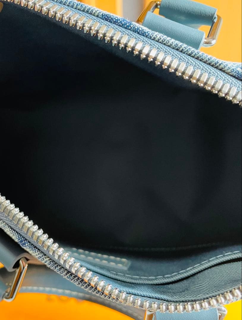 美品　ルイヴィトン　キーポル25 デニムモノグラム