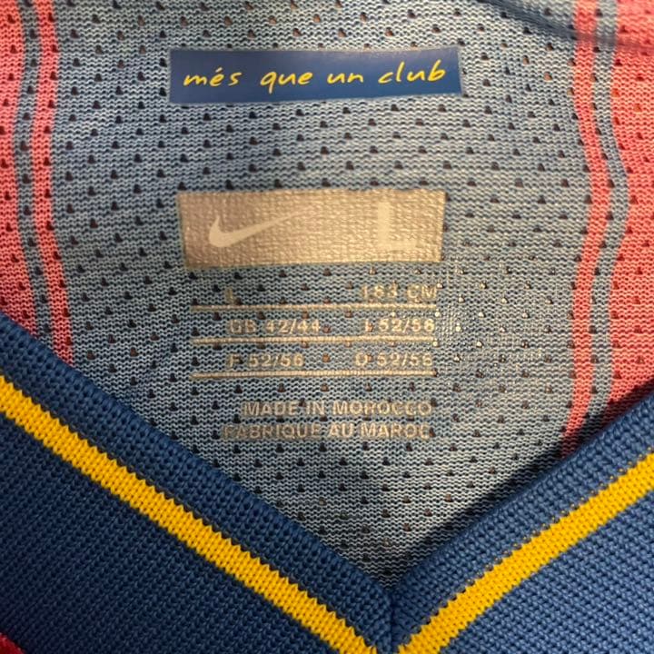 選手支給 バルセロナ 2009-10 ダニアウベス ホーム ユニフォーム