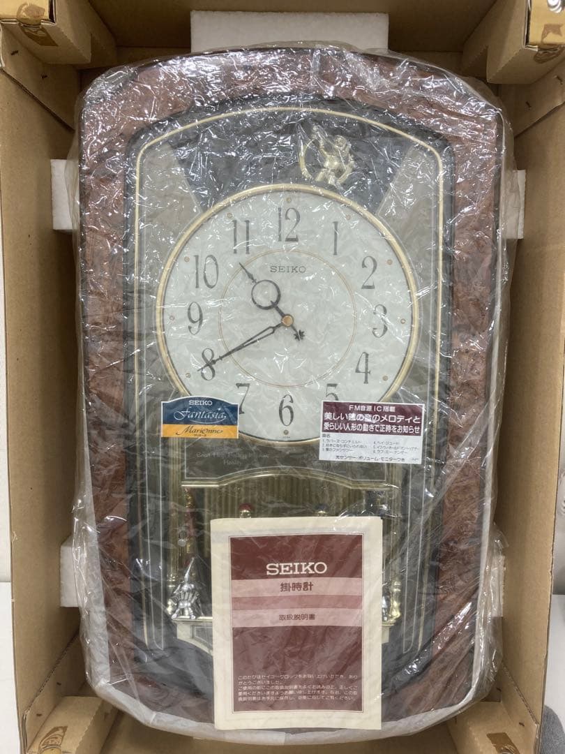 【未使用品】SEIKO セイコー マリオーヌ からくり時計 RE523B