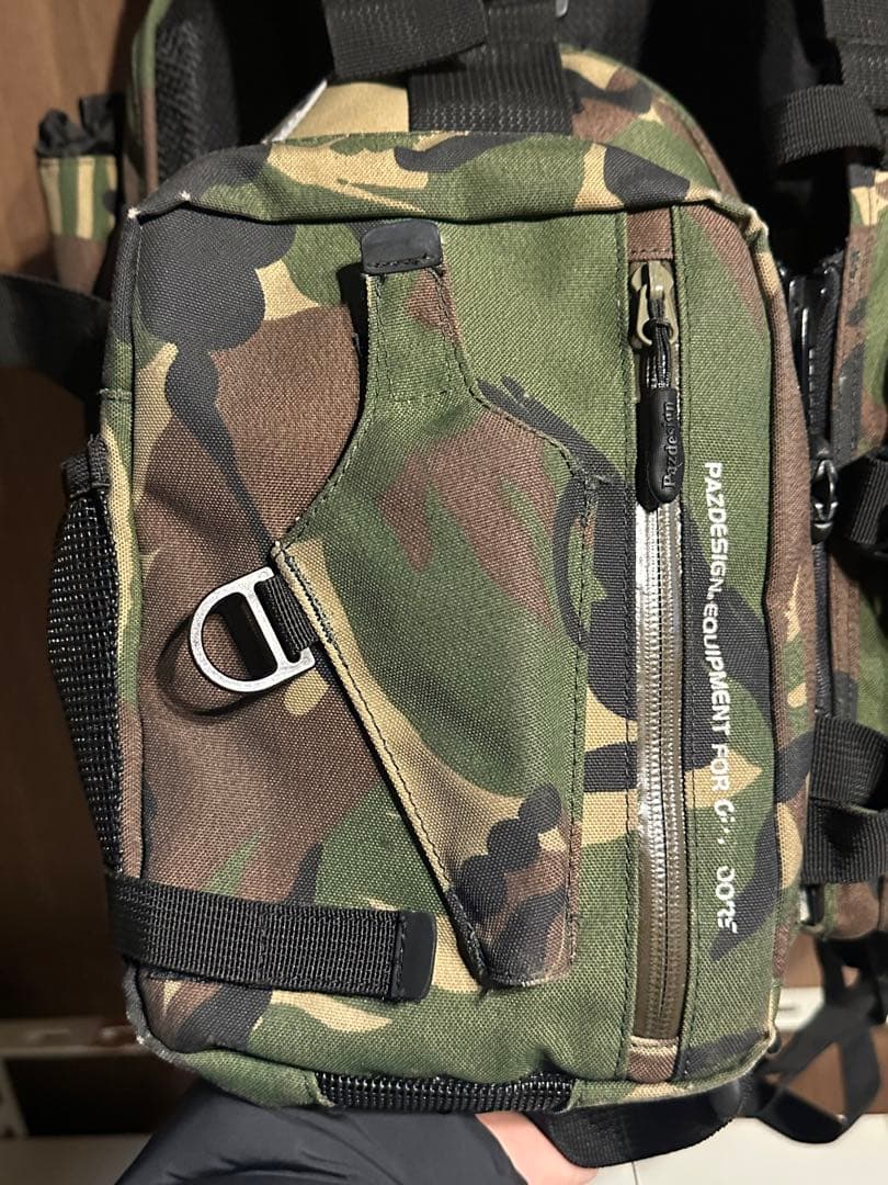 Pazdesign ウェーディングゲームベスト 迷彩