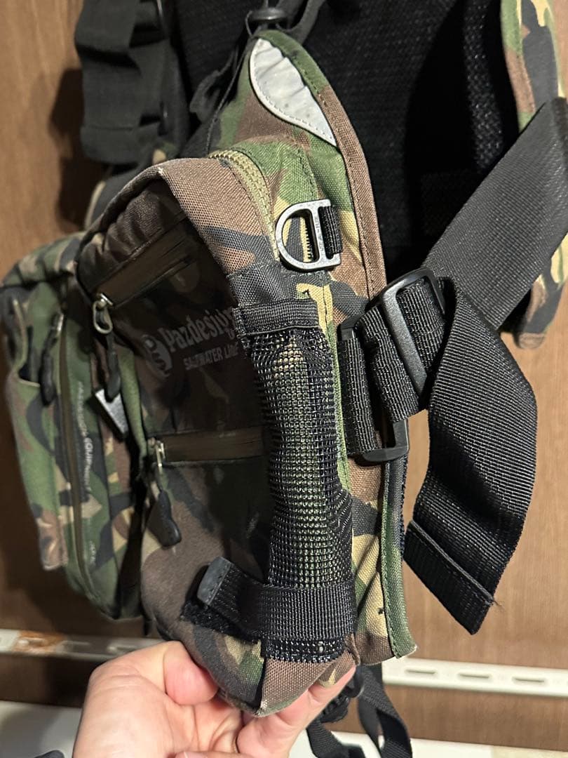 Pazdesign ウェーディングゲームベスト 迷彩