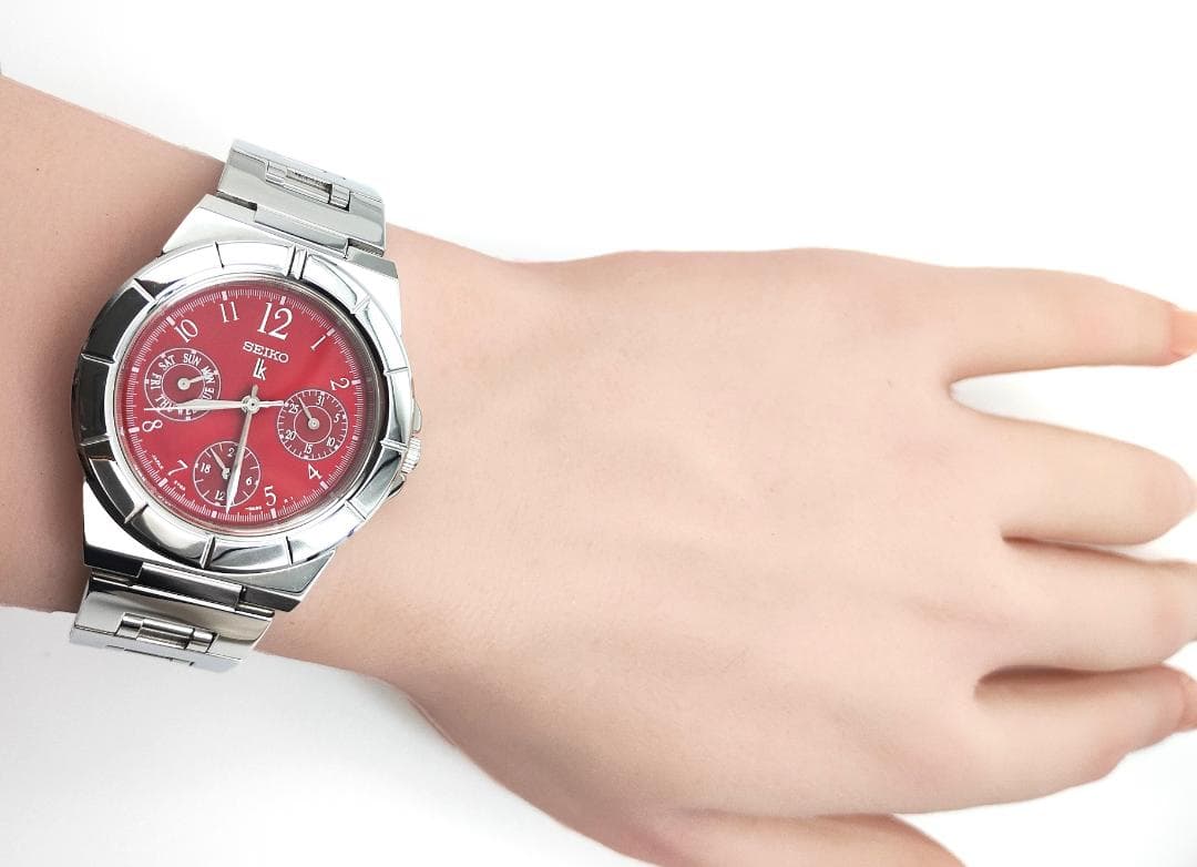 【美品】稼働品　SEIKO LUKIA　ルキア　新品電池　レディース腕時計