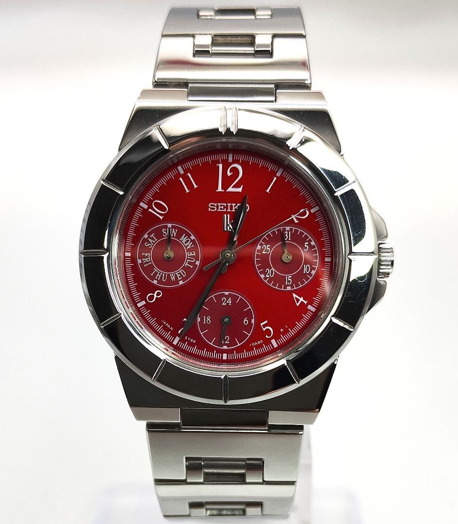 【美品】稼働品　SEIKO LUKIA　ルキア　新品電池　レディース腕時計