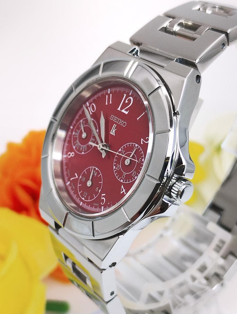 【美品】稼働品　SEIKO LUKIA　ルキア　新品電池　レディース腕時計