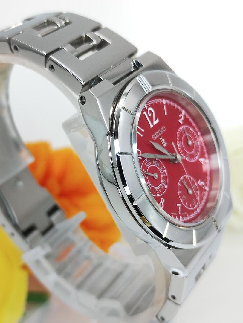 【美品】稼働品　SEIKO LUKIA　ルキア　新品電池　レディース腕時計