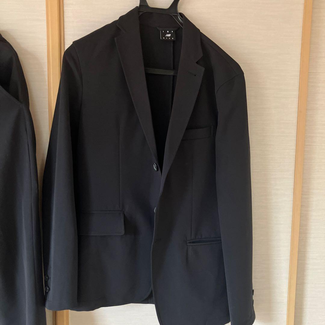 ニューバランスCITY ブラック　セットアップ