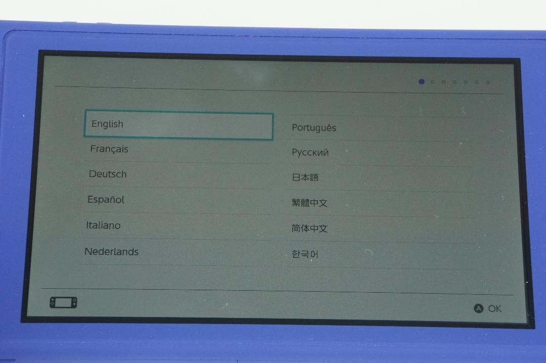 【動作品】ニンテンドースイッチライト ブルー 本体 Switch Lite 1