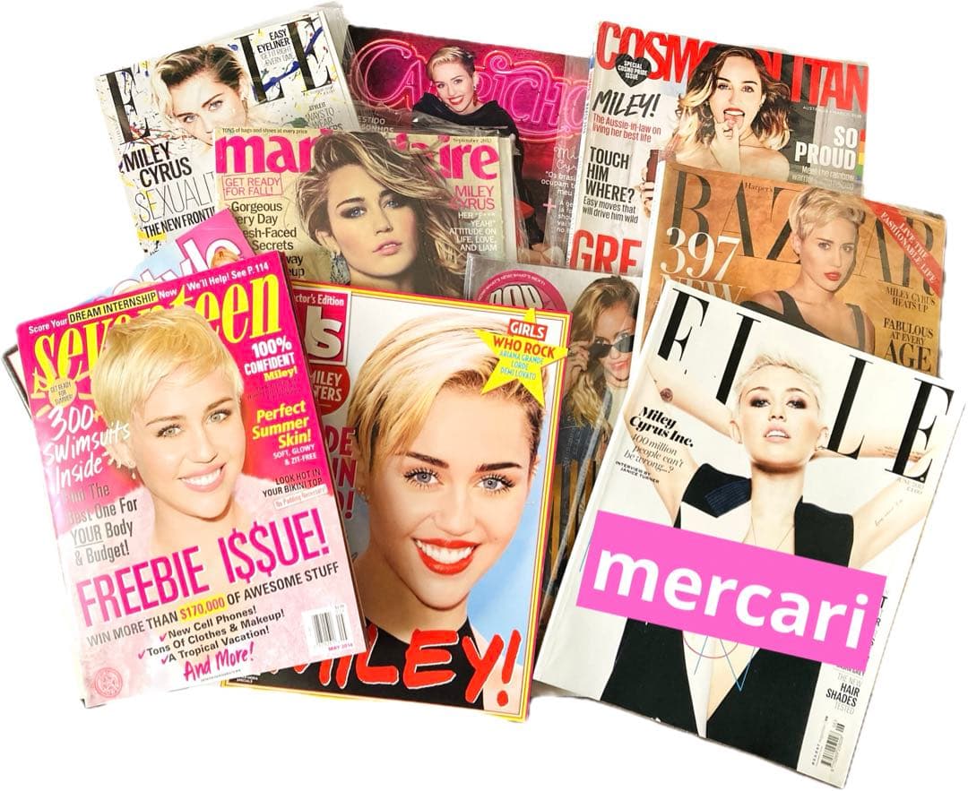 マイリー・サイラス 表紙雑誌 まとめ売り バラ売り不可です。