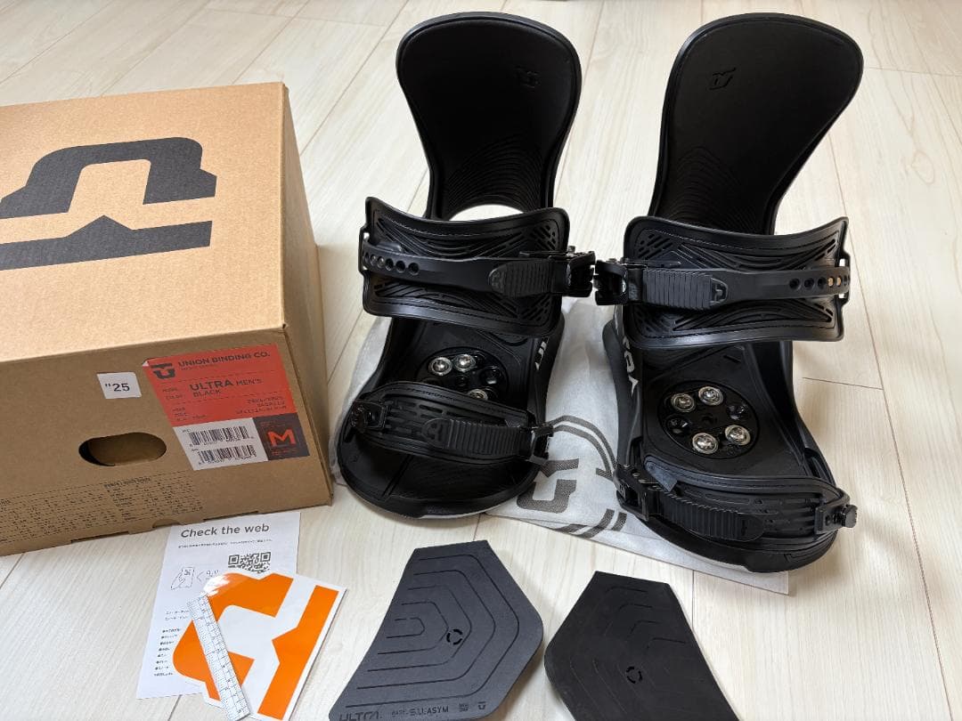 【1回のみ使用】UNION ビンディング ULTRA 24-25メンズM