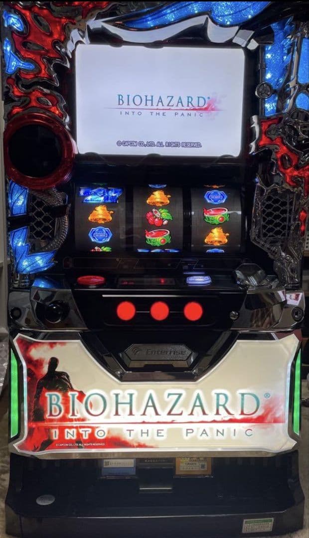 ５号機 バイオハザードINTO THE PANIC 家庭用 不要機付 実機