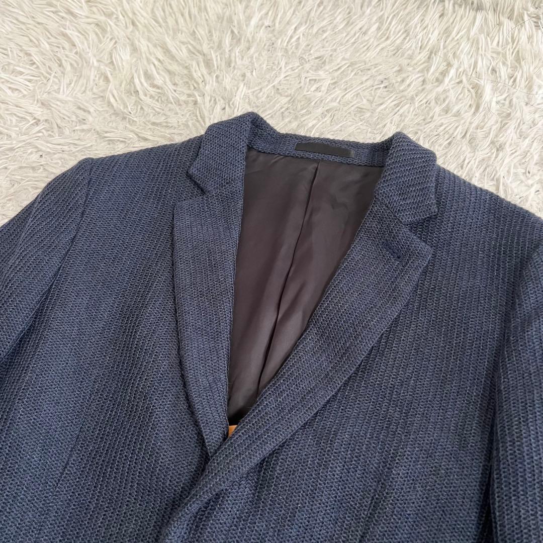 美品✨現行 ポールスミス ジャケット ニット アンコン ドット裏地 総裏 M