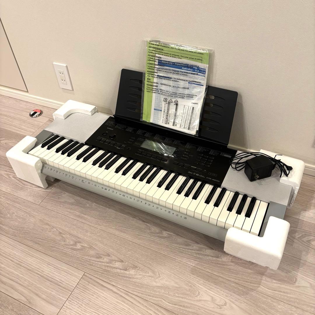 CASIO 電子キーボード ピアノ CTK-4200 付属品完備