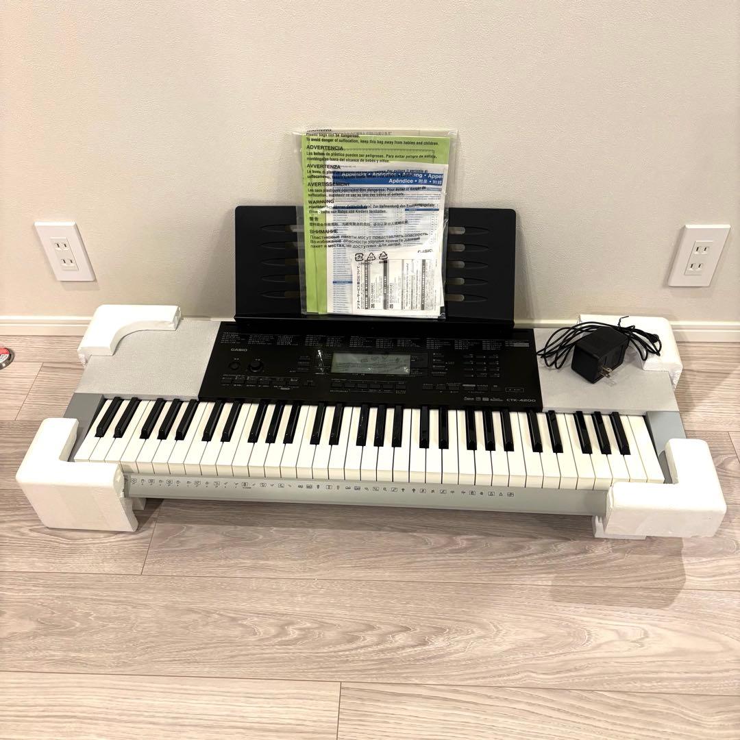 CASIO 電子キーボード ピアノ CTK-4200 付属品完備