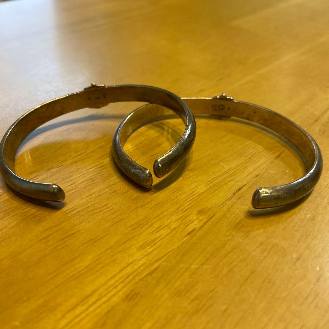 シルバー バングル 2点セット あるじゃん