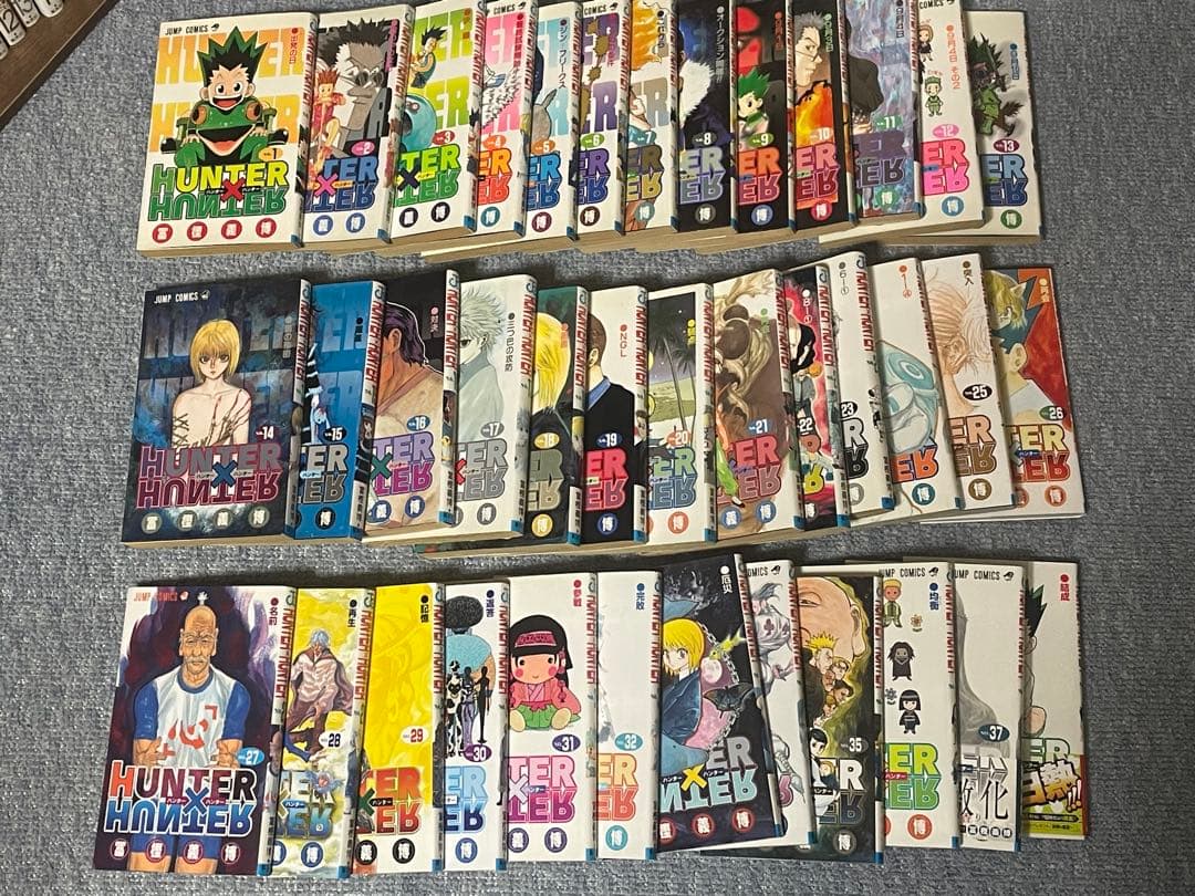 【早い者勝ち】HUNTER×HUNTER 全巻セット 38巻