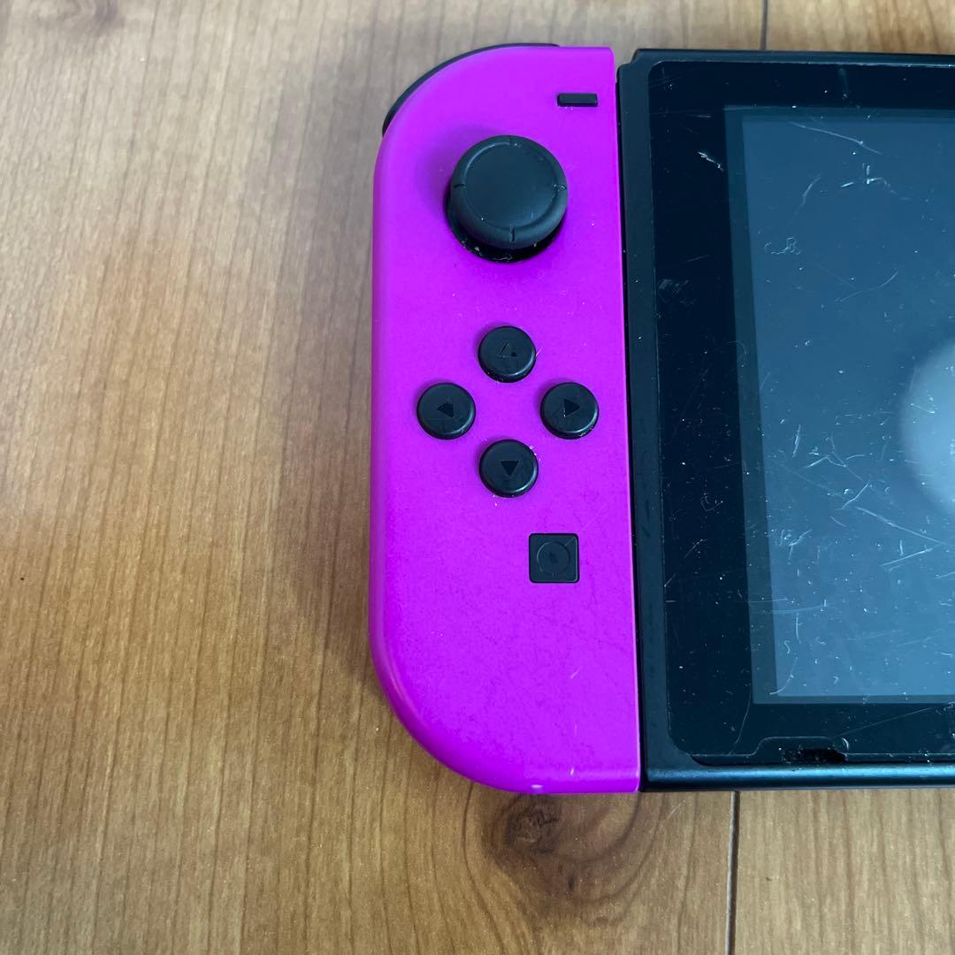任天堂 スイッチ本体 ジョイコン パープル&オレンジ 中古品
