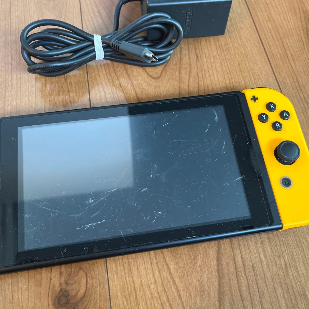 任天堂 スイッチ本体 ジョイコン パープル&オレンジ 中古品