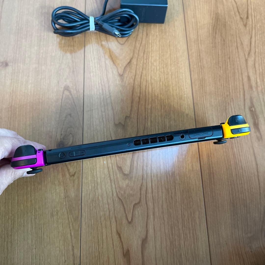 任天堂 スイッチ本体 ジョイコン パープル&オレンジ 中古品