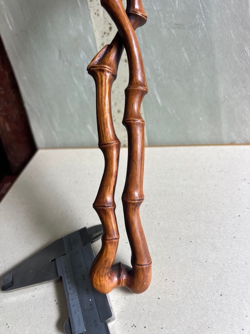 古美術 木如意 彫刻