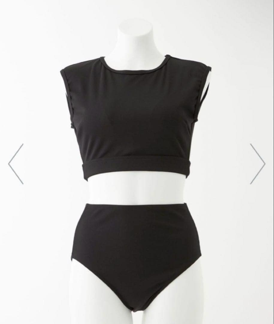 ユナイテッドアローズ バックオープン リブタンク ショーツ スイムウェア