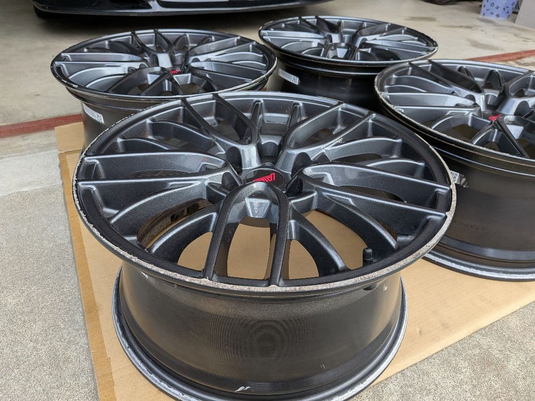 【送料込】STI 18インチ　純正ホイール 4本セット　WRX VAB