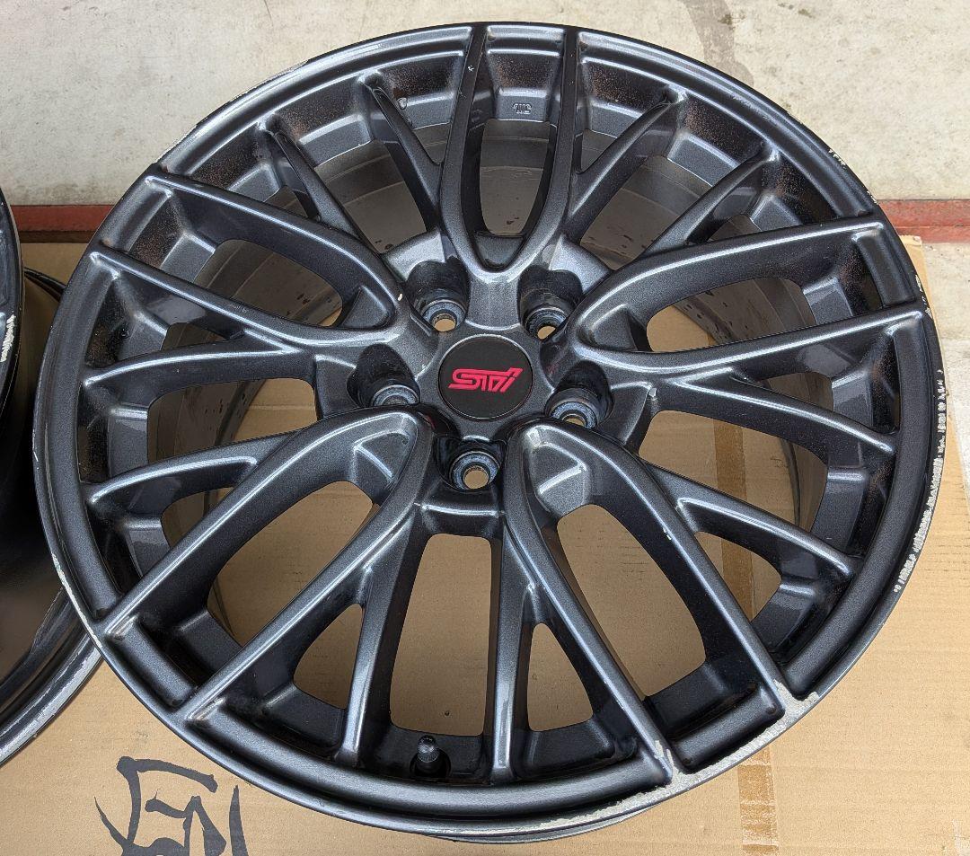 【送料込】STI 18インチ　純正ホイール 4本セット　WRX VAB